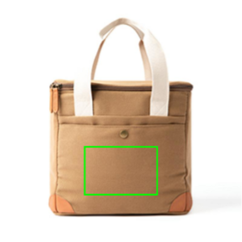 Sloane RPET Kühltasche braun bedrucken, Art.-Nr. 560161