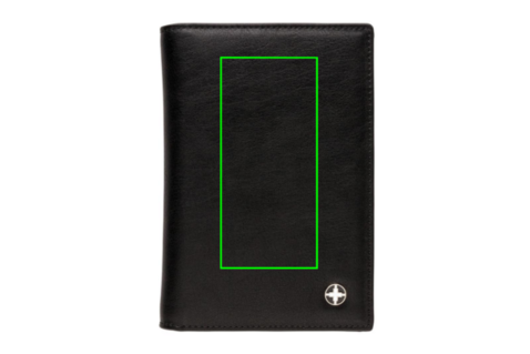 RFID Anti-Skimming Ausweismappe schwarz bedrucken, Art.-Nr. P820.430