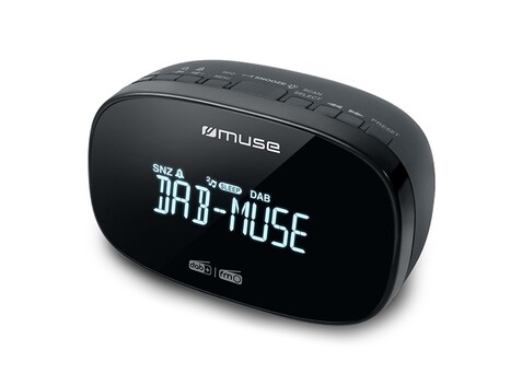 M-150 CDB | Muse Clock Radio DAB+ - Schwarz bedrucken, Art.-Nr. LT55000-N0002