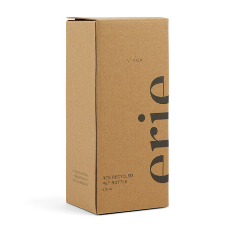 VINGA Erie 575ml Flasche aus RCS recyceltem PET transparent bedrucken, Art.-Nr. V433020 VINGA Erie 575ml Flasche aus RCS recyceltem PET transparent bedrucken, Art.-Nr. V433020
