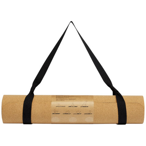 Trikona Kork Yogamatte, natural bedrucken, Art.-Nr. 12703206