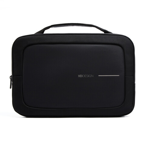 XD Design 16&quot; Laptop Tasche schwarz, grau bedrucken, Art.-Nr. P706.231