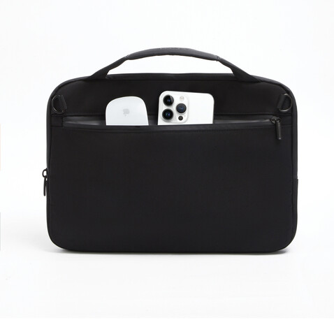 XD Design 16&quot; Laptop Tasche schwarz, grau bedrucken, Art.-Nr. P706.231