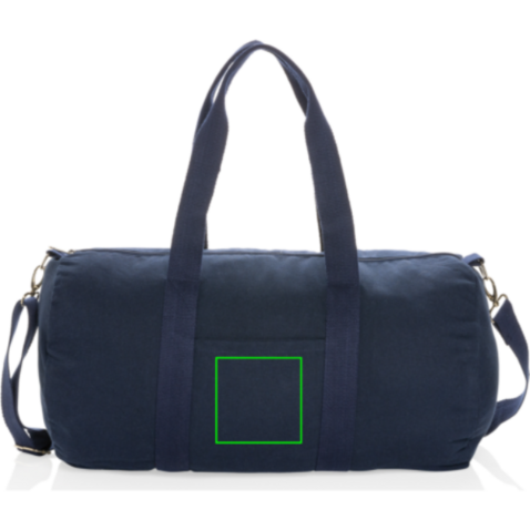 Impact Aware™ 285g/m² ungefärbter rCanvas-Seesack navy blau bedrucken, Art.-Nr. P707.195