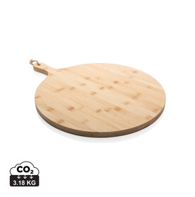 Ukiyo rundes Bambus-Serviertablett braun bedrucken, Art.-Nr. P261.029