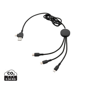 Light-Up Logo 6-in-1 Kabel schwarz bedrucken, Art.-Nr. P302.391 Light-Up Logo 6-in-1 Kabel schwarz bedrucken, Art.-Nr. P302.391