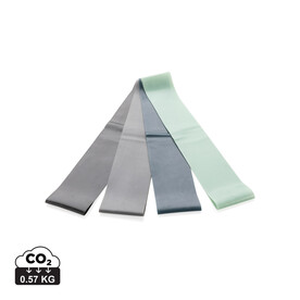 4-tlg. Set Fitnessbänder im Etui schwarz bedrucken, Art.-Nr. P320.041 4-tlg. Set Fitnessbänder im Etui schwarz bedrucken, Art.-Nr. P320.041