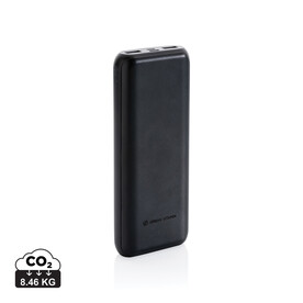 Urban Vitamin Pasadena 20.000mAh 18W PD Powerbank schwarz bedrucken, Art.-Nr. P322.751 Urban Vitamin Pasadena 20.000mAh 18W PD Powerbank schwarz bedrucken, Art.-Nr. P322.751