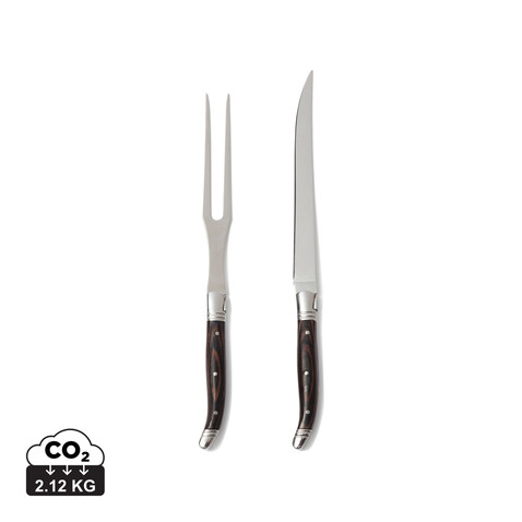 VINGA Gigaro Tranchier-Set Stahl bedrucken, Art.-Nr. 30714