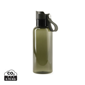VINGA Balti 600ml Flasche aus RCS recyceltem PET grün bedrucken, Art.-Nr. V433017 VINGA Balti 600ml Flasche aus RCS recyceltem PET grün bedrucken, Art.-Nr. V433017