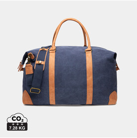 VINGA Bosler Seesack aus RCS recyceltem Canvas navy blau bedrucken, Art.-Nr. 522221