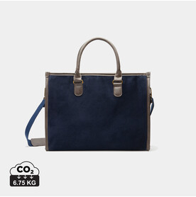 VINGA Hunton Computer-Aktentasche blau bedrucken, Art.-Nr. 528020