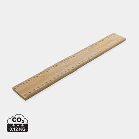 Timberson extra dickes 30cm doppelseitiges Bambuslineal braun bedrucken, Art.-Nr. P165.509 Timberson extra dickes 30cm doppelseitiges Bambuslineal braun bedrucken, Art.-Nr. P165.509