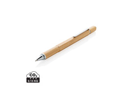 5-in-1 Bambus Tool-Stift bedrucken, Art.-Nr. P221.54