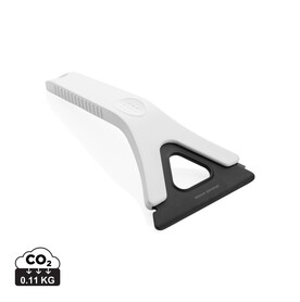 Polard 3-in-1-Eiskratzer aus RCS recyceltem Kunststoff weiß bedrucken, Art.-Nr. P239.003