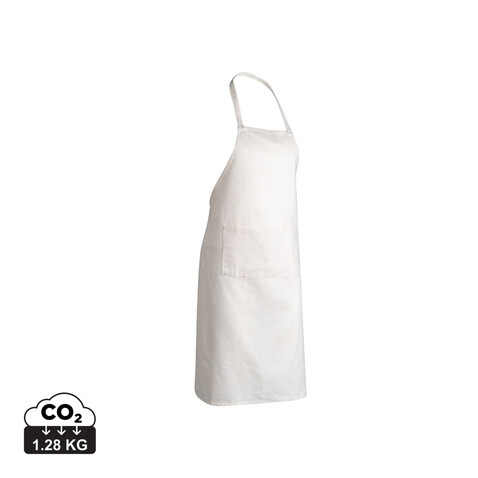 Impact AWARE™ recycelte Baumwollschürze 180gr off white bedrucken, Art.-Nr. P262.840