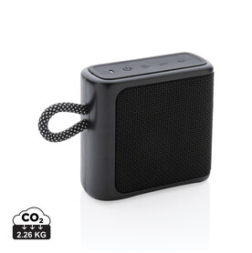 Splash IPX6 3W Lautsprecher schwarz bedrucken, Art.-Nr. P329.321