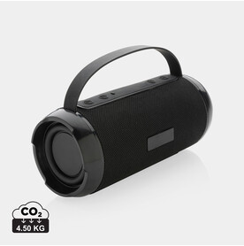 Soundboom wasserdichter 6W Speaker aus RCS Kunststoff schwarz bedrucken, Art.-Nr. P329.781