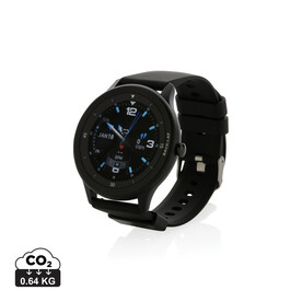 Swiss Peak Watch aus RCS recyceltem TPU schwarz bedrucken, Art.-Nr. P330.851 Swiss Peak Watch aus RCS recyceltem TPU schwarz bedrucken, Art.-Nr. P330.851