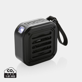 3W kabelloser Sunwave Solar-Lautsprecher aus RCS Kunststoff schwarz bedrucken, Art.-Nr. P331.031 3W kabelloser Sunwave Solar-Lautsprecher aus RCS Kunststoff schwarz bedrucken, Art.-Nr. P331.031