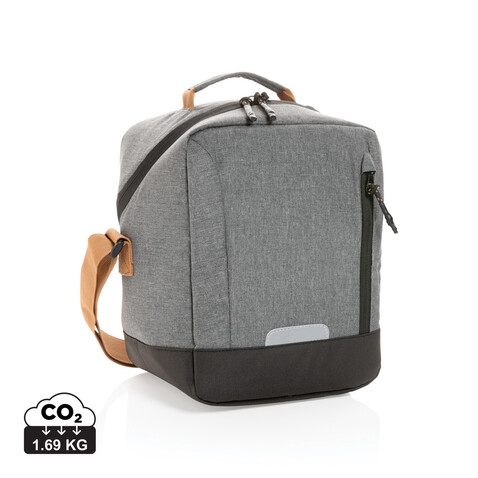 Impact AWARE™ Urban Outdoor Kühltasche grau bedrucken, Art.-Nr. P422.382