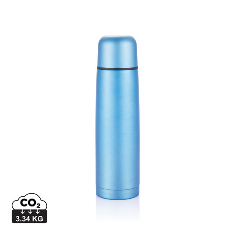 Isolierflasche Mono blau bedrucken, Art.-Nr. P430.125