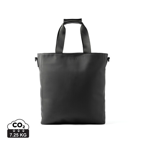 VINGA Baltimore Office-Tote schwarz bedrucken, Art.-Nr. 501319