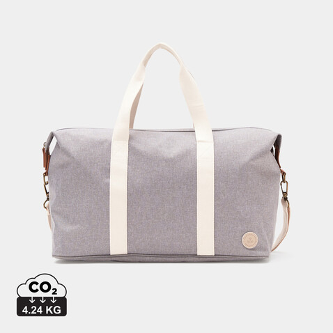 VINGA Sortino Wochenendtasche grau bedrucken, Art.-Nr. 517001