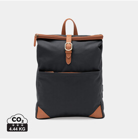 VINGA Sloane-Rucksack RCS aus recyceltem Polyester grau bedrucken, Art.-Nr. 560125