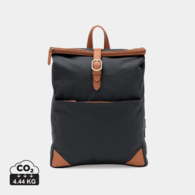 VINGA Sloane-Rucksack RCS aus recyceltem Polyester grau bedrucken, Art.-Nr. 560125 VINGA Sloane-Rucksack RCS aus recyceltem Polyester grau bedrucken, Art.-Nr. 560125