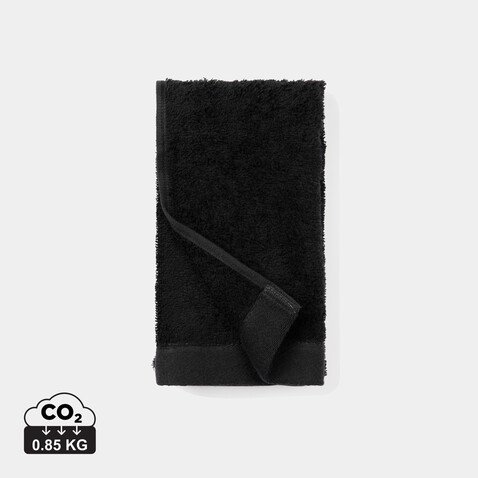 VINGA Birch Handtuch 40x70, 450gr/m² schwarz bedrucken, Art.-Nr. B4500902
