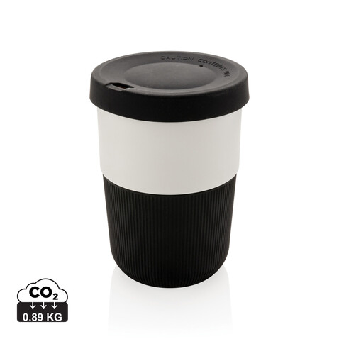 PLA Cup Coffee-To-Go 380ml schwarz bedrucken, Art.-Nr. P432.831