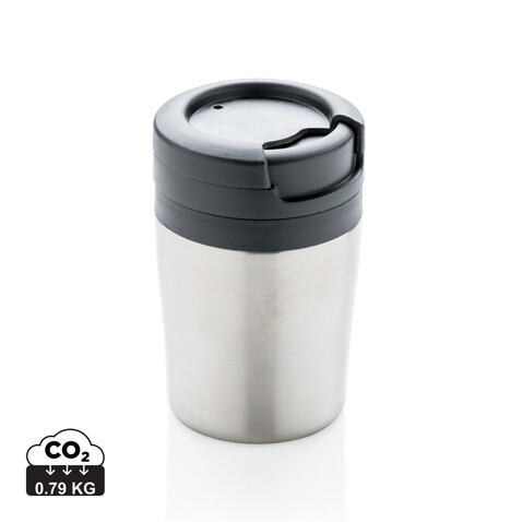 Coffee to go Becher silber bedrucken, Art.-Nr. P432.922