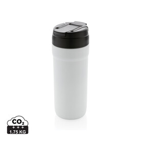 RCS recyc. Stainless Steel Becher mit Hot & Cold Verschluss weiß bedrucken, Art.-Nr. P433.133 RCS recyc. Stainless Steel Becher mit Hot & Cold Verschluss weiß bedrucken, Art.-Nr. P433.133