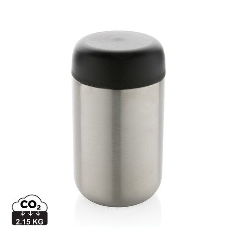 Brew Vakuumbecher aus RCS recyceltem Stainless-Steel silber bedrucken, Art.-Nr. P435.082