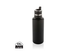 Hydro Vakuumflasche aus RCS recycel. Stainless-Steel bedrucken, Art.-Nr. P435.55