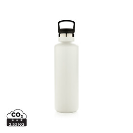 Auslaufsichere Vakuumflasche off white bedrucken, Art.-Nr. P436.663 Auslaufsichere Vakuumflasche off white bedrucken, Art.-Nr. P436.663