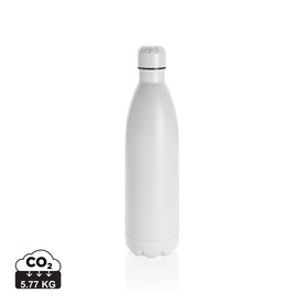 Solid Color Vakuum Stainless-Steel Flasche 1L weiß bedrucken, Art.-Nr. P436.913