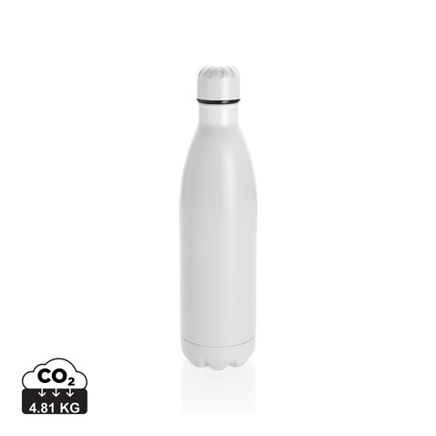 Solid Color Vakuum Stainless-Steel Flasche 750ml weiß bedrucken, Art.-Nr. P436.933