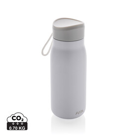 Avira Ain 150ml Reiseflasche aus RCS rec. Stainless-Steel weiß bedrucken, Art.-Nr. P438.053 Avira Ain 150ml Reiseflasche aus RCS rec. Stainless-Steel weiß bedrucken, Art.-Nr. P438.053