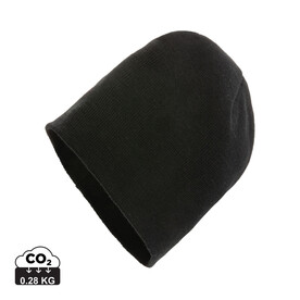 Impact AWARE™ Classic Beanie mit Polylana® schwarz bedrucken, Art.-Nr. P453.371 Impact AWARE™ Classic Beanie mit Polylana® schwarz bedrucken, Art.-Nr. P453.371