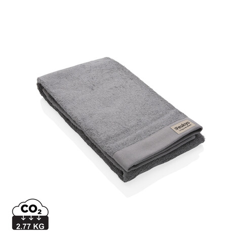 Ukiyo Sakura AWARE™ 500gr/m² Badetuch 50 x 100cm grau bedrucken, Art.-Nr. P453.812