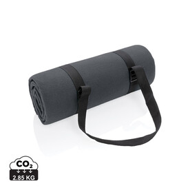 Impact AWARE™ RPET Picknickdecke anthrazit bedrucken, Art.-Nr. P459.072 Impact AWARE™ RPET Picknickdecke anthrazit bedrucken, Art.-Nr. P459.072