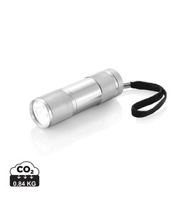 Quattro Aluminiumtaschenlampe silber bedrucken, Art.-Nr. P513.270 Quattro Aluminiumtaschenlampe silber bedrucken, Art.-Nr. P513.270
