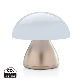 Luming wiederaufladbare USB-Tischlampe aus RCS Kunststoff Bronze bedrucken, Art.-Nr. P513.749