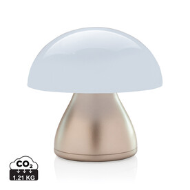 Luming wiederaufladbare USB-Tischlampe aus RCS Kunststoff Bronze bedrucken, Art.-Nr. P513.749