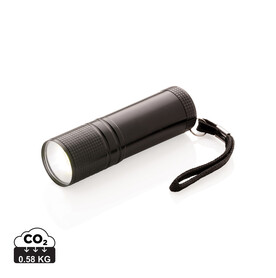 COB Taschenlampe schwarz bedrucken, Art.-Nr. P513.821 COB Taschenlampe schwarz bedrucken, Art.-Nr. P513.821