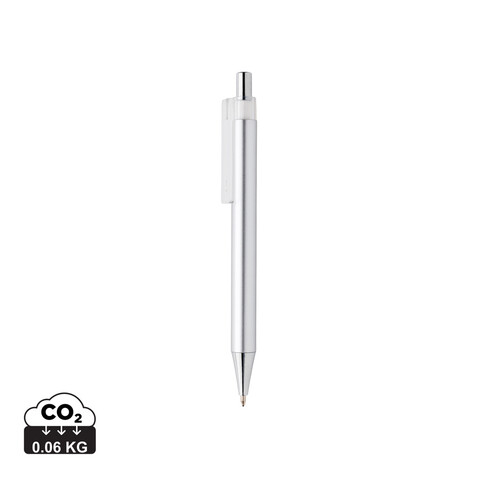 X8-Metallic-Stift silber bedrucken, Art.-Nr. P610.752