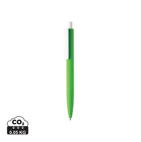 X3-Stift mit Smooth-Touch grün, weiß bedrucken, Art.-Nr. P610.967 X3-Stift mit Smooth-Touch grün, weiß bedrucken, Art.-Nr. P610.967