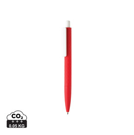 X3-Stift mit Smooth-Touch rot, weiß bedrucken, Art.-Nr. P610.964 X3-Stift mit Smooth-Touch rot, weiß bedrucken, Art.-Nr. P610.964